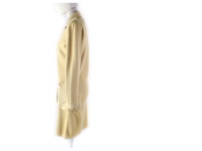Completo in maglia a 2 pezzi Salvatore Ferragamo Giallo - vista 2