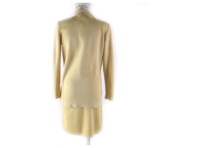 Completo in maglia a 2 pezzi Salvatore Ferragamo Giallo - vista 3