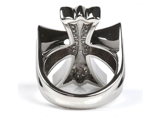 Autre Marque Platin-Diamant-Ring Silber - Ansicht 4
