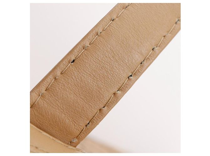 Timeless Chanel Wild Stitch Kalbsleder 2way Tote Bag Beige - Ansicht 14