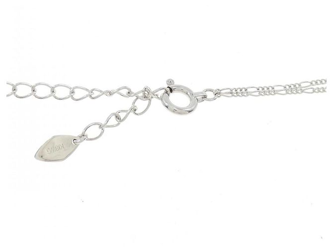 Autre Marque Collana in oro bianco Pt Au750 e diamanti Argento - vista 5
