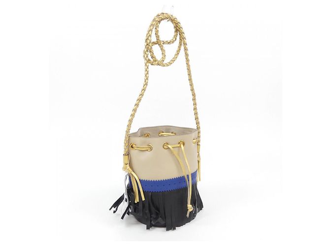 Autre Marque J&M DAVIDSON Tasche Schwarz Beige - Ansicht 2