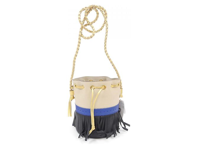 Autre Marque J&M DAVIDSON Tasche Schwarz Beige - Ansicht 3