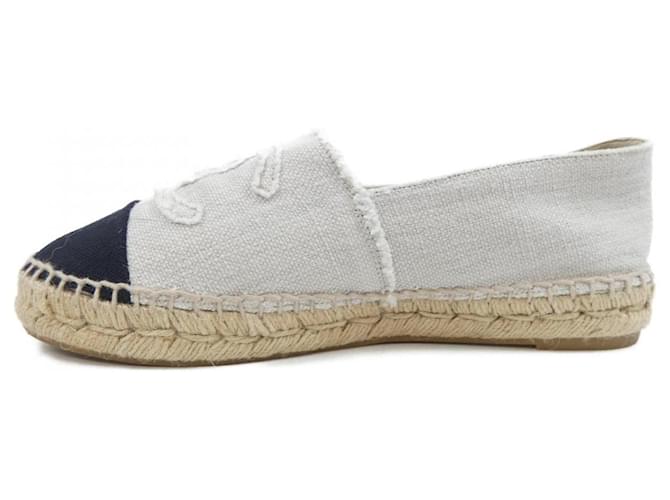 Timeless Chanel Leder-Pumps Blau Marineblau - Ansicht 2