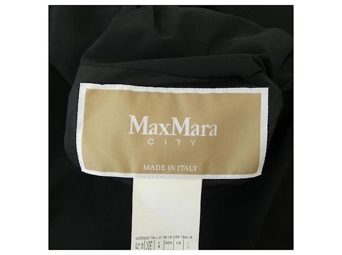 Abrigo CITY Max Mara Negro - vista 4