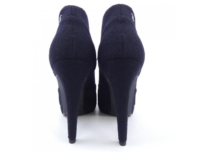 Timeless Scarpe Chanel G30404 Blu Blu navy - vista 5