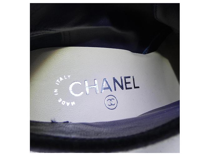 Timeless Scarpe Chanel G30404 Blu Blu navy - vista 6
