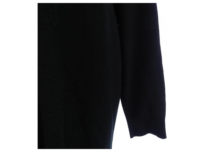 Hermès Hermes Kleid Kaschmir-Mischung Größe 40 Schwarz - Ansicht 7