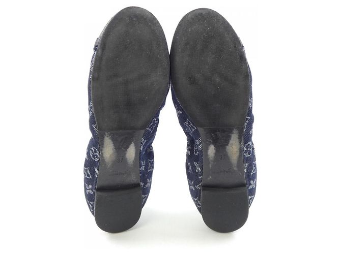 Scarpe basse Louis Vuitton Blu Blu navy - vista 4