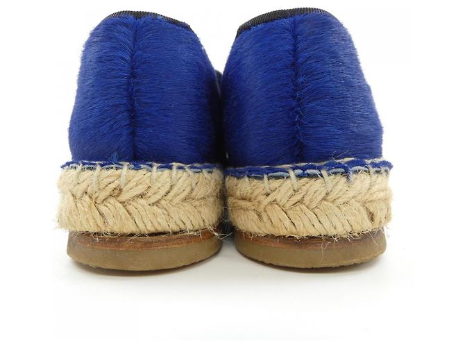 Céline CELINE Lederschuhe Blau - Ansicht 5