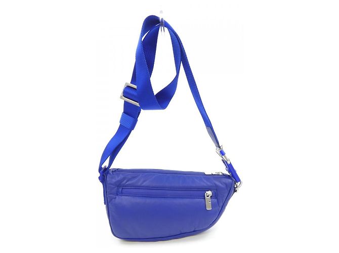 Borsa Burberry Blu - vista 3