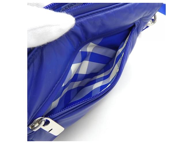 Borsa Burberry Blu - vista 7