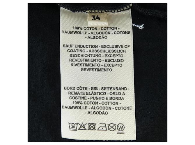 Camiseta Hermès de algodón Negro Blanco - vista 3