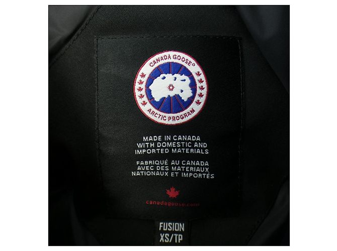Autre Marque Chaqueta de Plumón Canada Goose CHATEAU Negro - vista 4