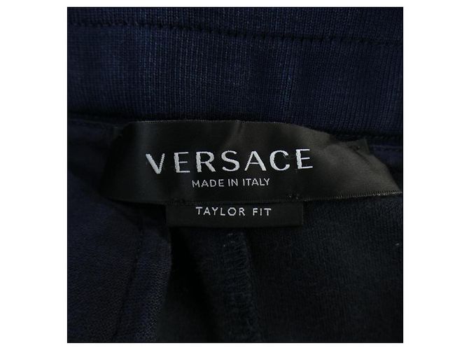 Pantalones Versace Azul Azul marino - vista 4