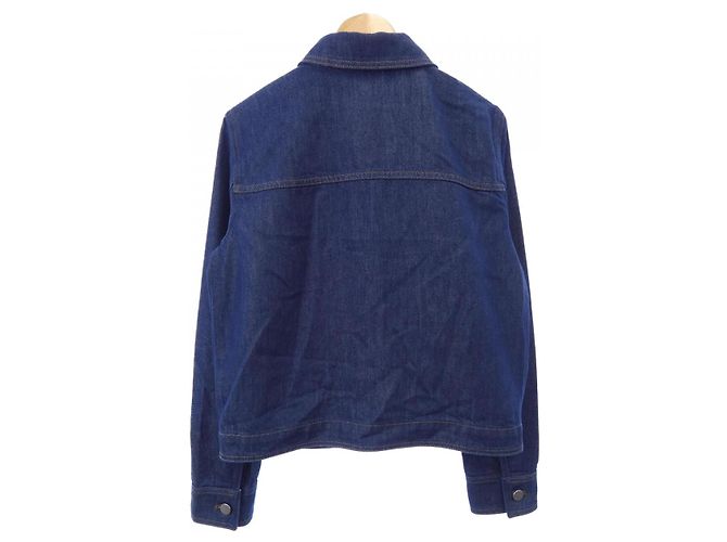 Chaqueta vaquera Theory Azul Azul marino - vista 2