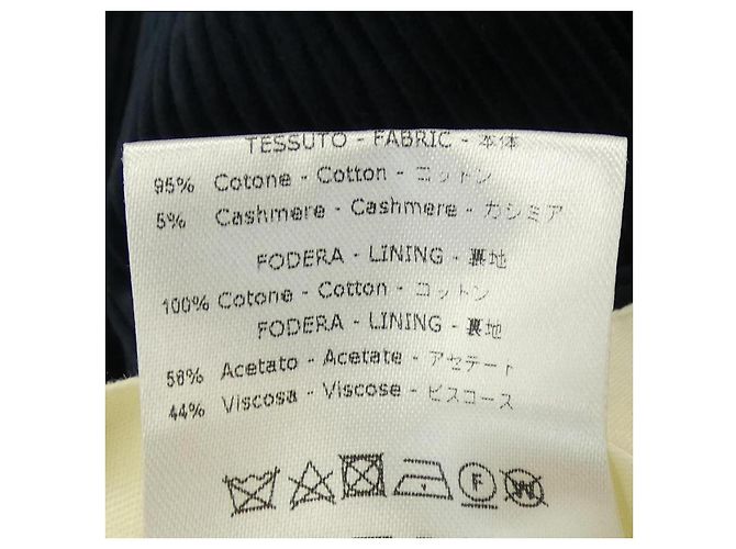 Autre Marque Completo in misto cashmere De Petrillo Blu Blu navy - vista 3