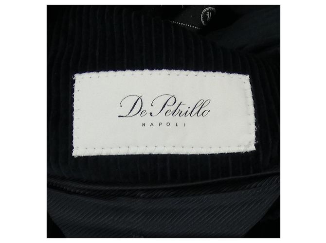 Autre Marque Completo in misto cashmere De Petrillo Blu Blu navy - vista 5