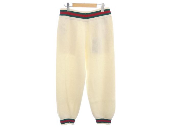 Pantalones de algodón Gucci Blanco - vista 2