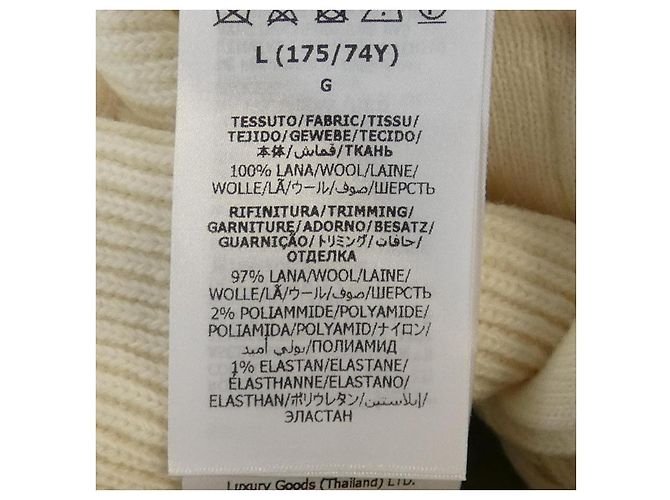 Pantalones de algodón Gucci Blanco - vista 3