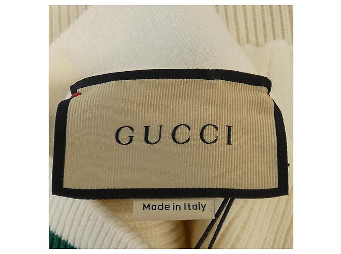 Pantalones de algodón Gucci Blanco - vista 4
