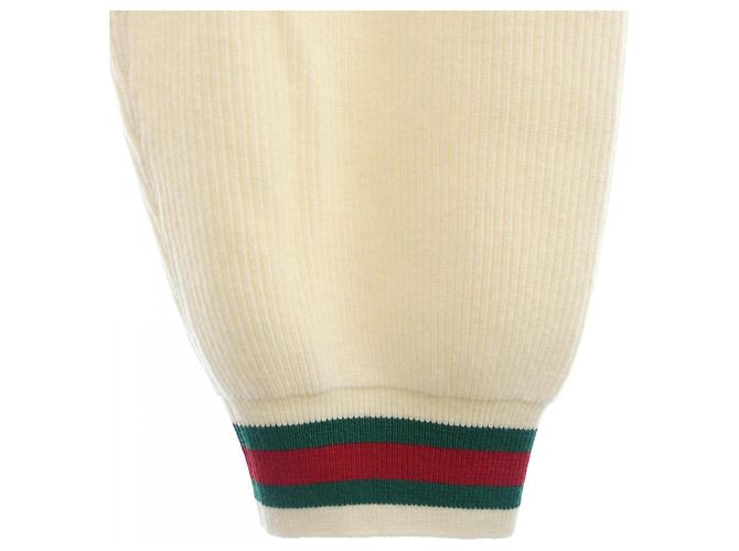 Pantalones de algodón Gucci Blanco - vista 5