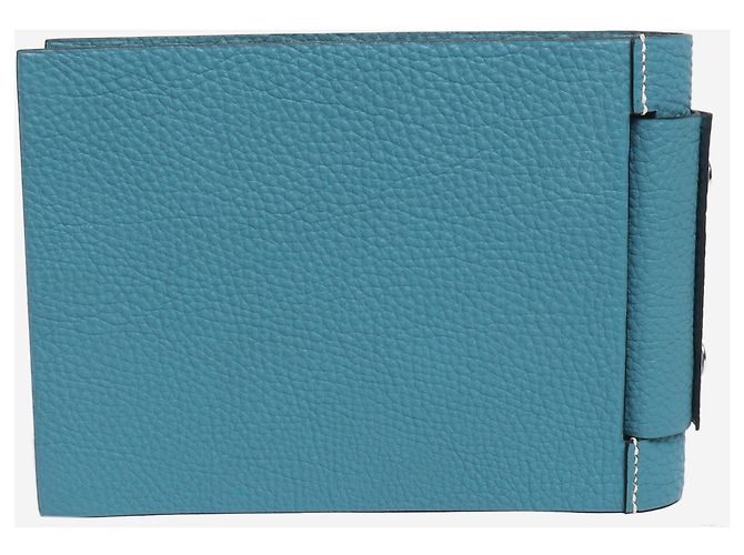 Hermès Libro de fotos en cuero azul - vista 2