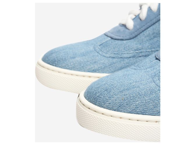 Hermès Blaue Denim-Sneaker - Größe EU 39.5 (UK 6.5) - Ansicht 5