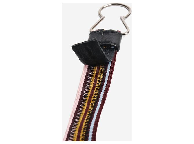 Prada Multi elasticated adjustable stripe belt Multiple colors - view 3