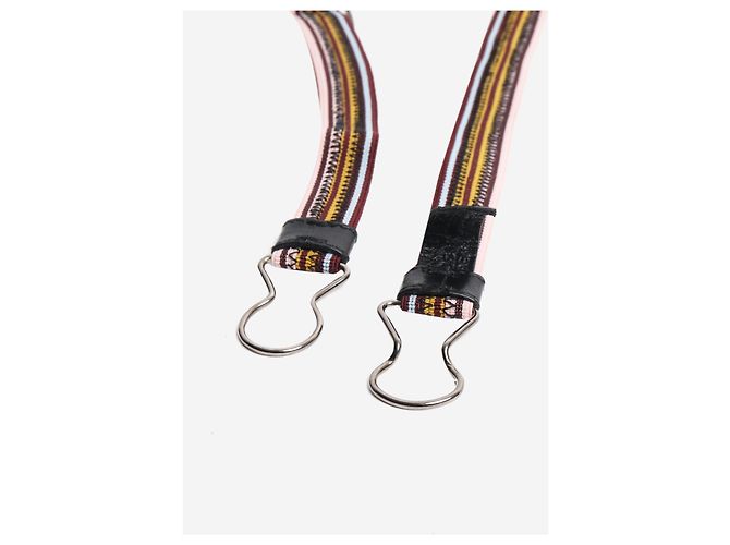 Prada Multi elasticated adjustable stripe belt Multiple colors - view 4