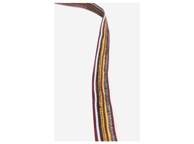 Prada Multi elasticated adjustable stripe belt Multiple colors - view 5