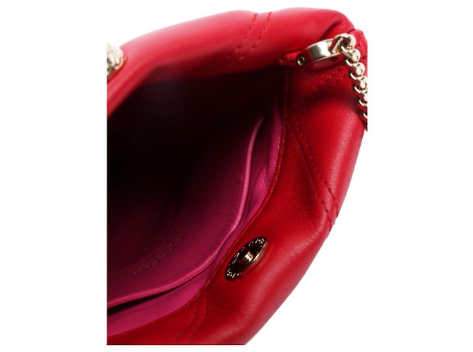 Bulgari Borsa a tracolla Serpenti rossa Rosso - vista 6