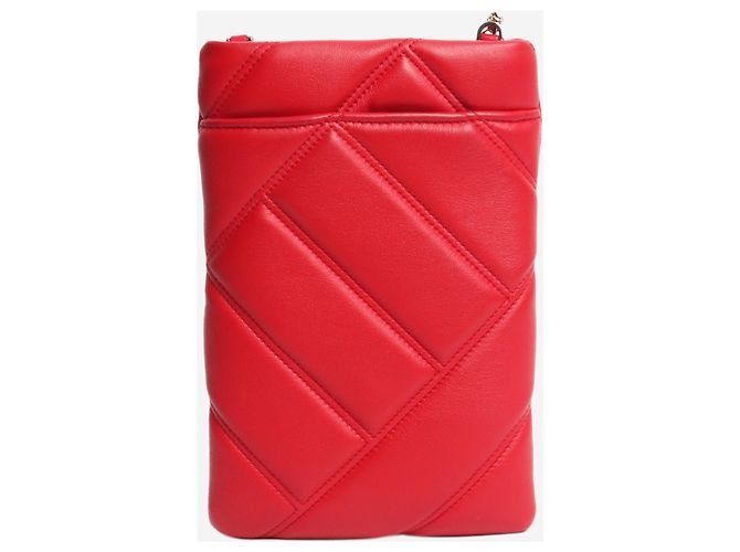 Bulgari Borsa a tracolla Serpenti rossa Rosso - vista 9