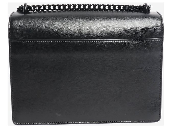 Saint Laurent Borsa Sunset nera, media Nero - vista 4