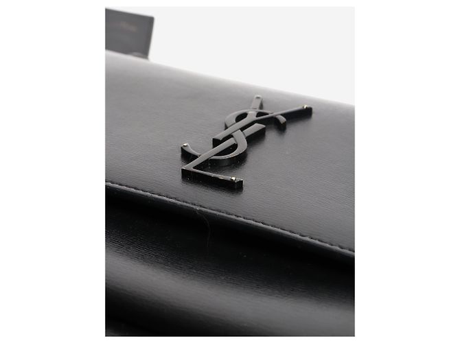 Saint Laurent Borsa Sunset nera, media Nero - vista 6
