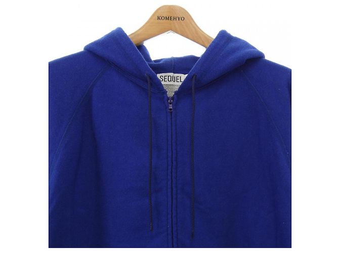 Autre Marque Moletom com capuz SEQUEL Azul - vista 5