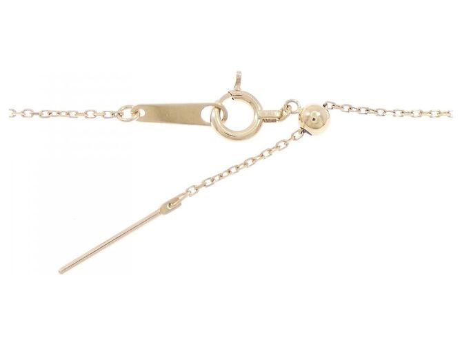 Autre Marque Collar de oro amarillo K10 2 en 1 con rubí y diamante Dorado - Ansicht 5