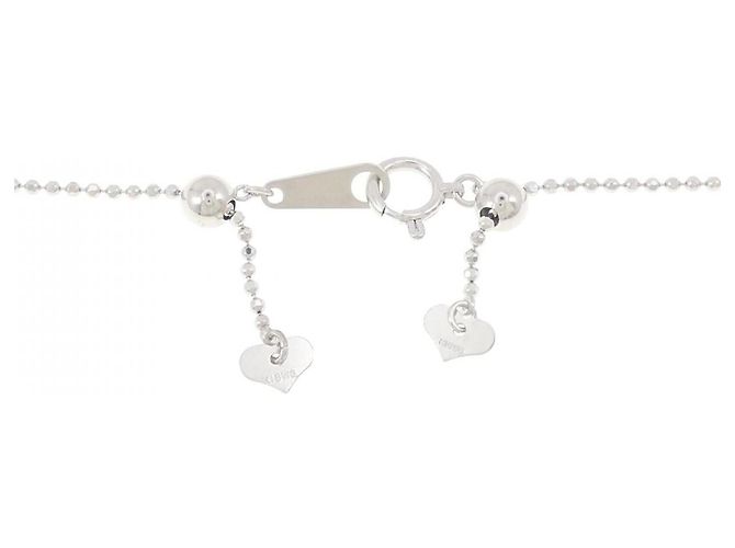 Autre Marque Collana in oro bianco Au750 e diamanti Argento - vista 5