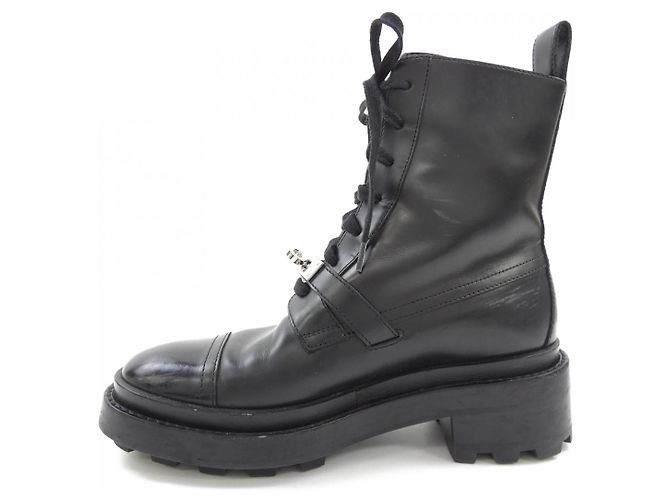 Hermès Botas de cuero Veaubox Hermes Negro - vista 2