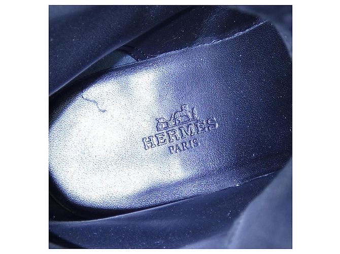 Hermès Botas de cuero Veaubox Hermes Negro - vista 6