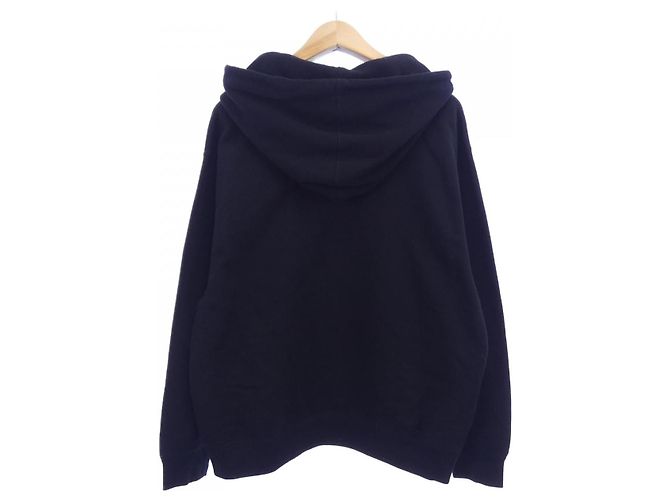 Sudadera con capucha de algodón Gucci Negro - vista 2