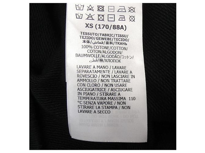 Sudadera con capucha de algodón Gucci Negro - vista 3