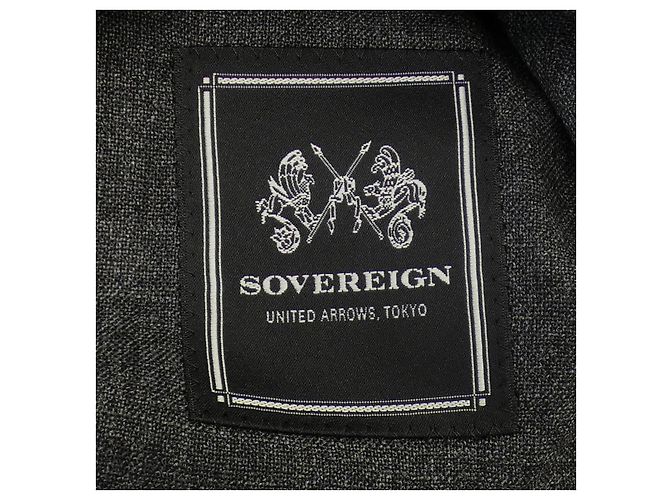 Autre Marque Terno Sovereign Marrom Cinza - vista 4
