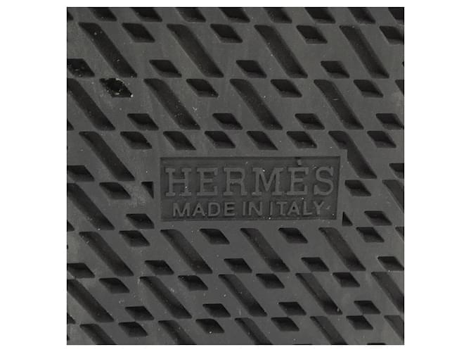 Hermès Hermes Shearling Sneaker Grün Khaki - Ansicht 6