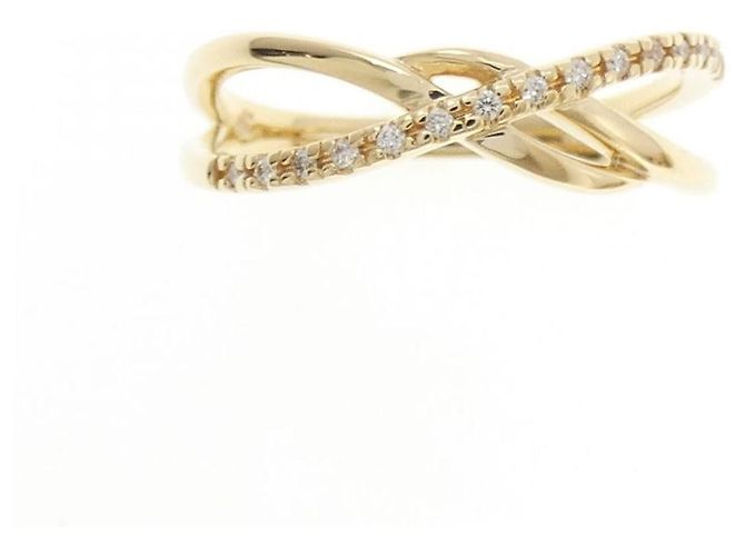 Autre Marque 4℃ Au750 Diamantring Golden - Ansicht 2
