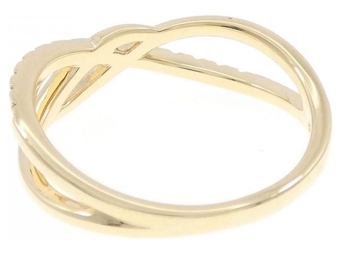 Autre Marque 4℃ Au750 Diamantring Golden - Ansicht 3