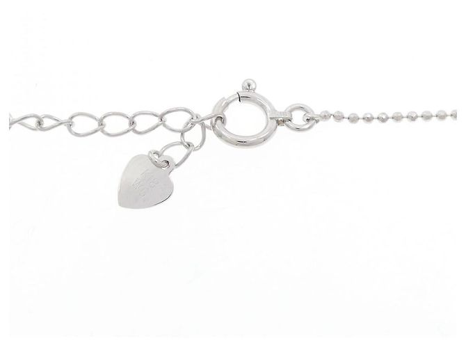 Autre Marque Collana in oro bianco Au750 Argento - vista 5