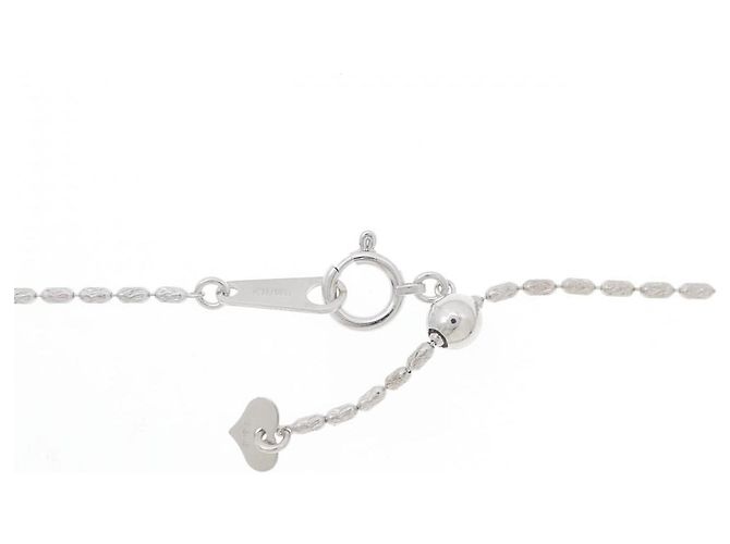 Autre Marque Collana con Diamanti Au750 Argento - vista 5