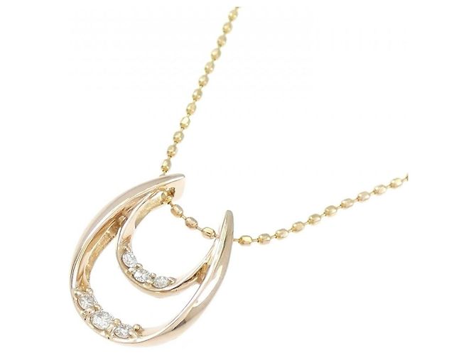 Autre Marque Collana in Au750 con Diamanti Rosa - vista 3