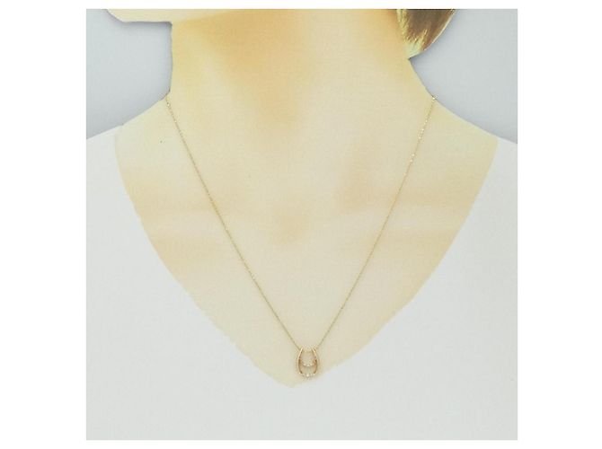Autre Marque Collana in Au750 con Diamanti Rosa - vista 6